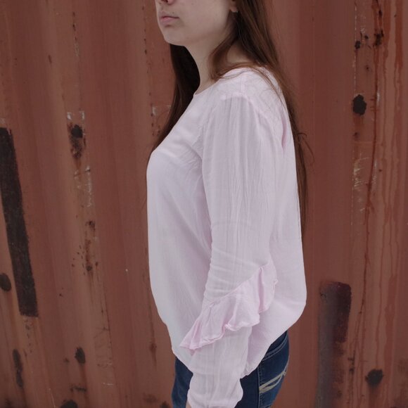 Light Pink Ladies Blouse By Sprit - Picture 3 of 4